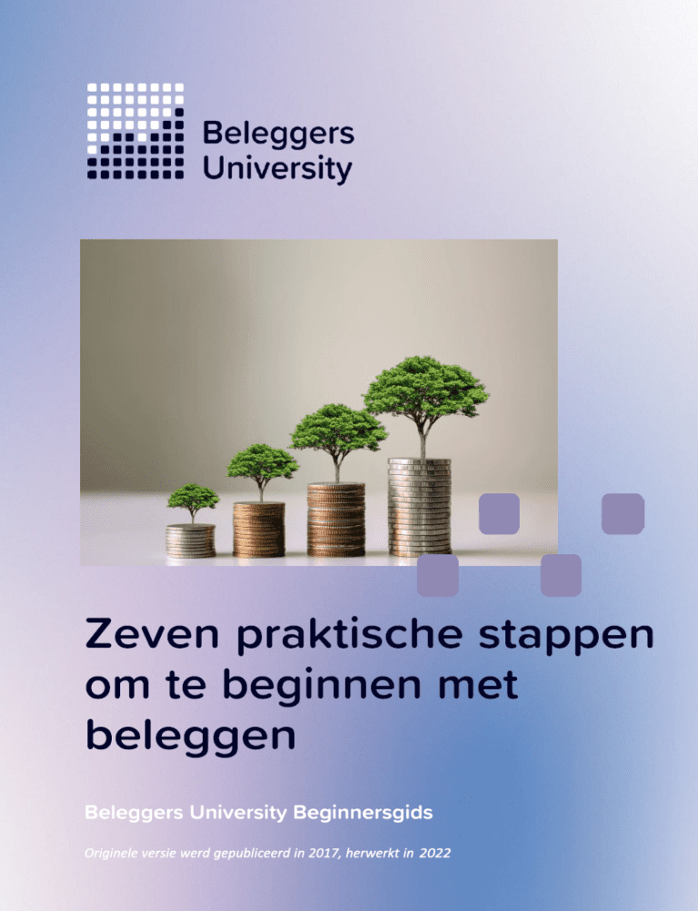 EBook: In 7 Stappen Zelf Succesvol Beleggen. - Beleggers University